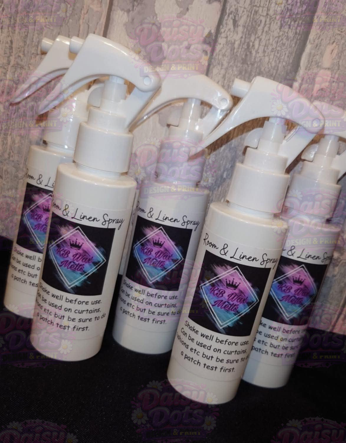 Basic Logo - Room Spray Wraparound Labels