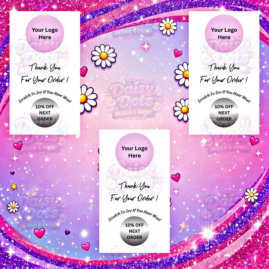 Basic Logo - Scratch Cards