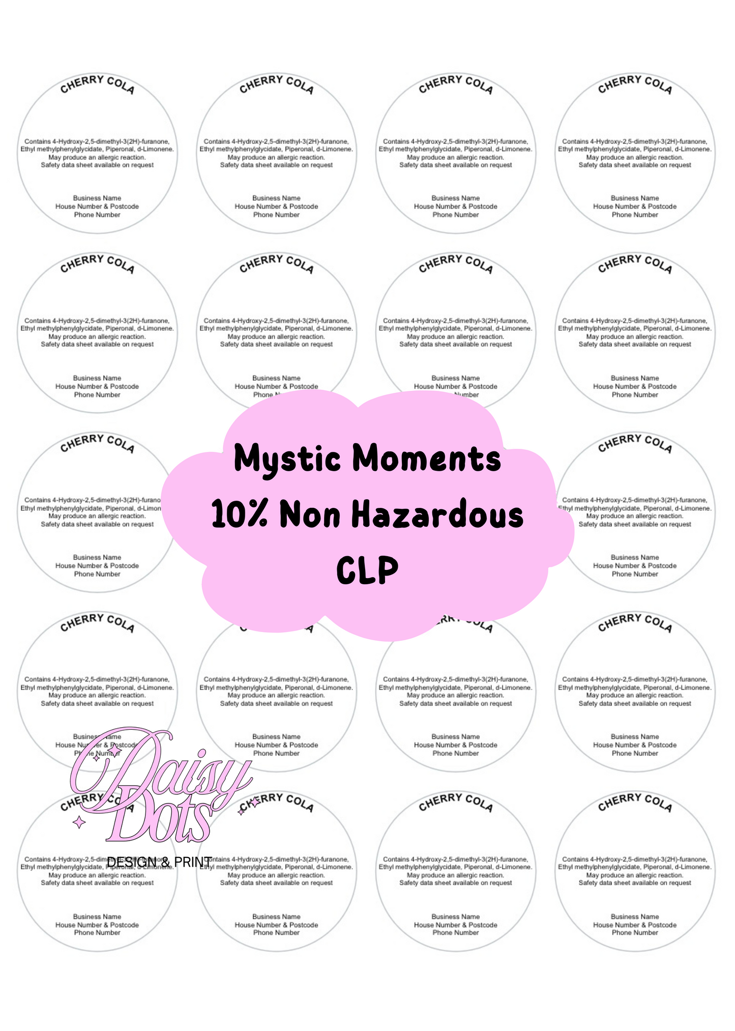 Mystic Moments CLP 10% NON HAZARDOUS