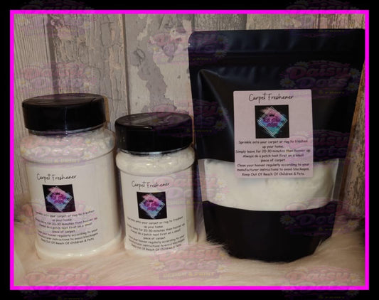 Carpet Freshener Labels