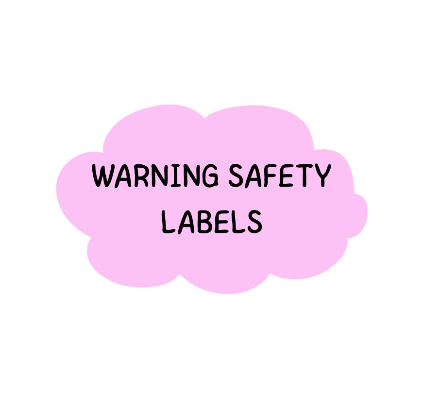 WARNING SAFETY LABELS