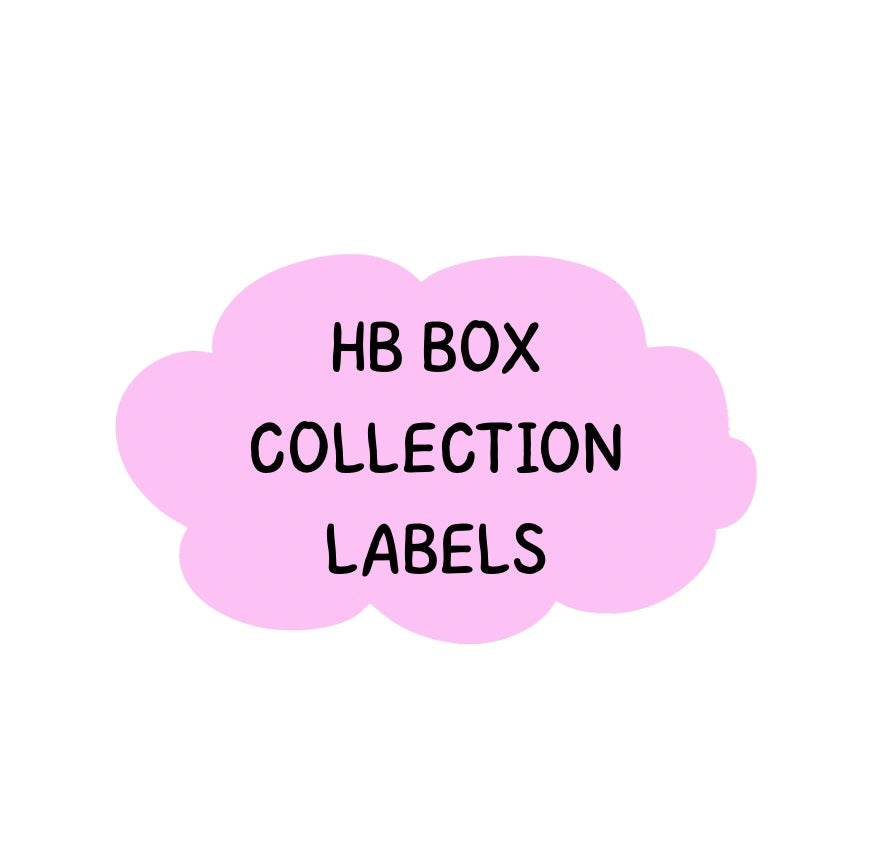 HB BOX COLLECTION LABELS