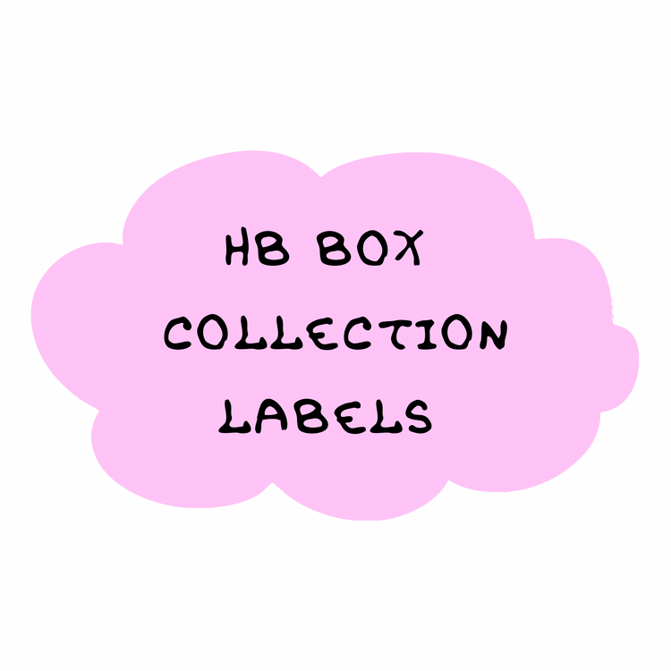 HB BOX COLLECTION LABELS