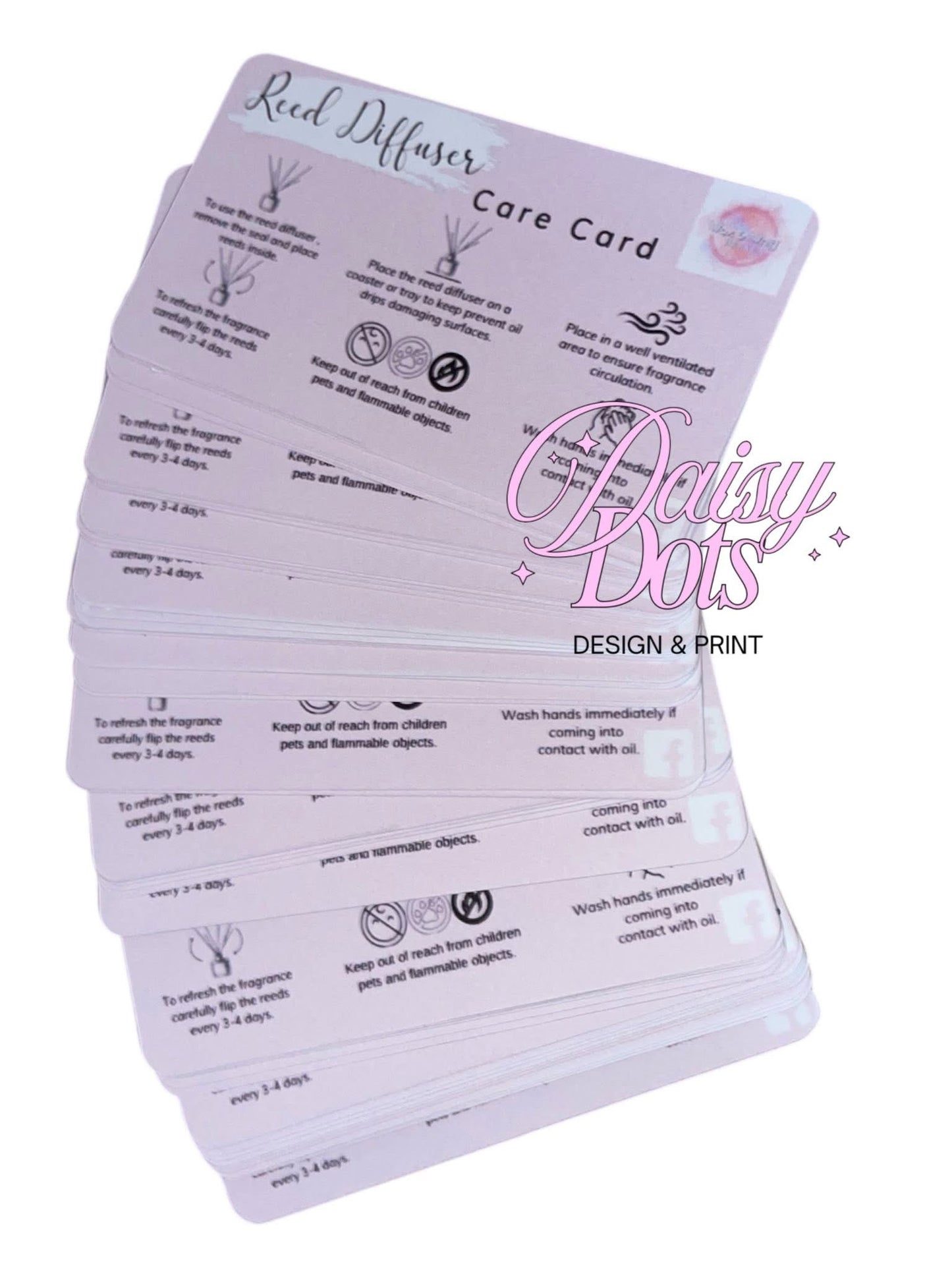 Wax Melts & Home Fragrance Care Cards