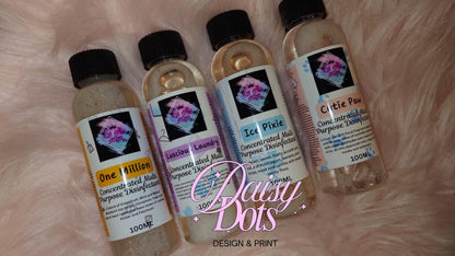 FIZZYWHIZ - Cleaning/Laundry Wraparound Labels