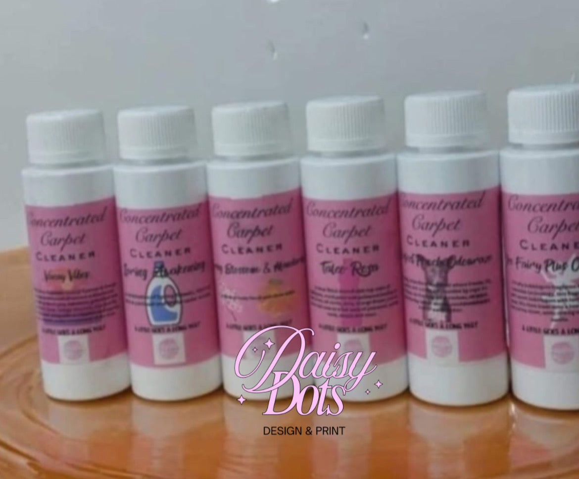 6 In 1 Cleaning Wraparound Labels - FizzyWhiz