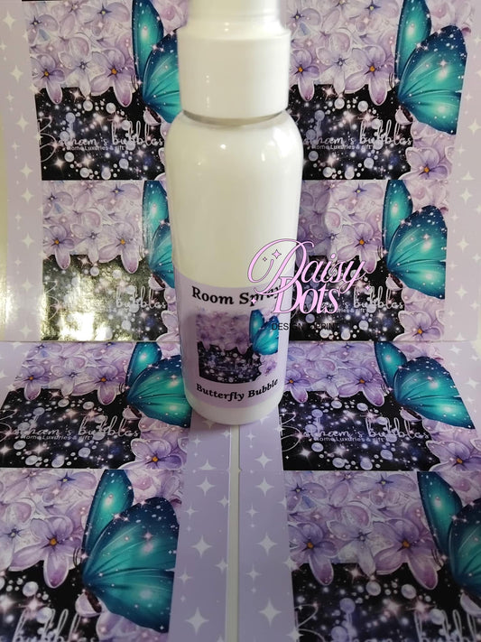 Room Spray Wraparound Labels - Custom Cut