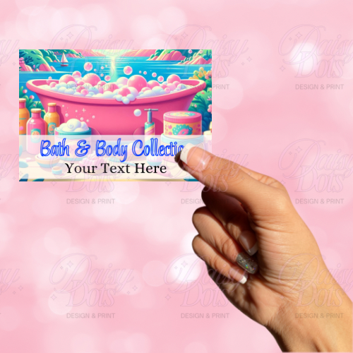 Bath & Body Collection HB Box Label