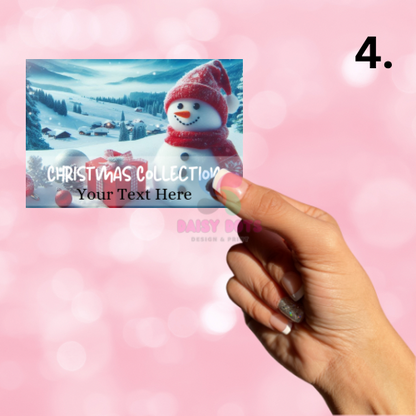 Christmas Collection HB Box Labels