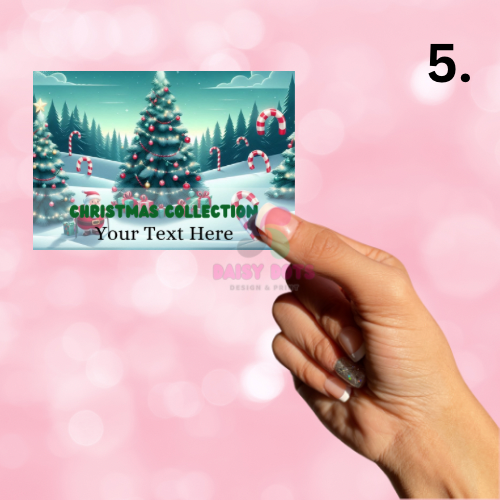 Christmas Collection HB Box Labels