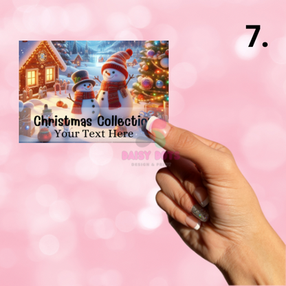 Christmas Collection HB Box Labels