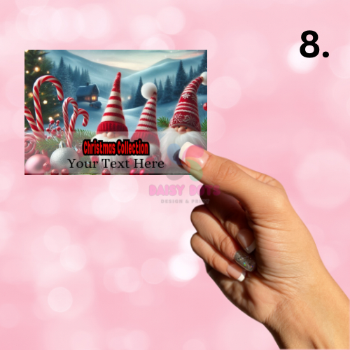 Christmas Collection HB Box Labels