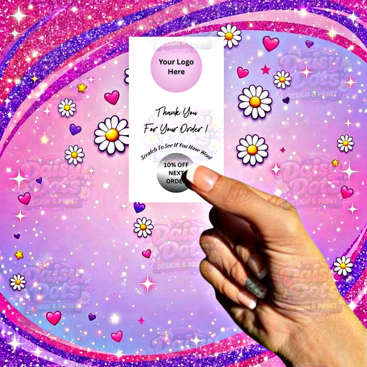 Basic Logo - Scratch Cards