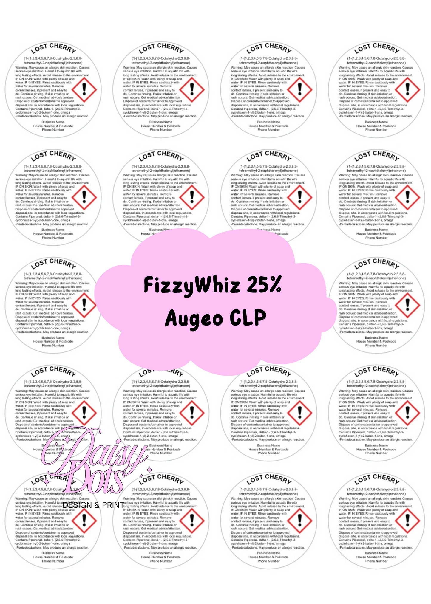 FizzyWhiz CLP - 25% AUGEO