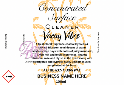 6 In 1 Cleaning Wraparound Labels - FizzyWhiz