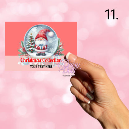Christmas Collection HB Box Labels