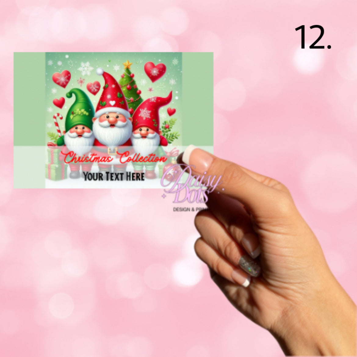 Christmas Collection HB Box Labels