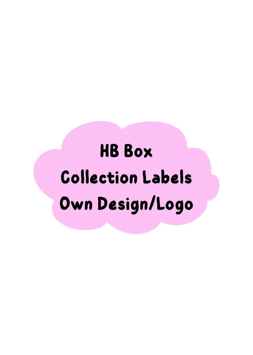 HB Box Collection Labels - Upload Own Design/Logo