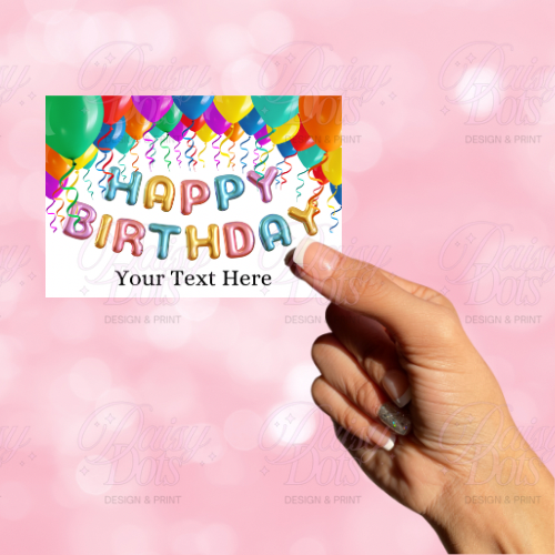 Birthday Collection HB Box Labels