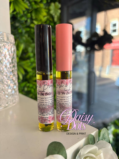 Lash & Brow Serum Wraparound Labels - Fizzywhiz