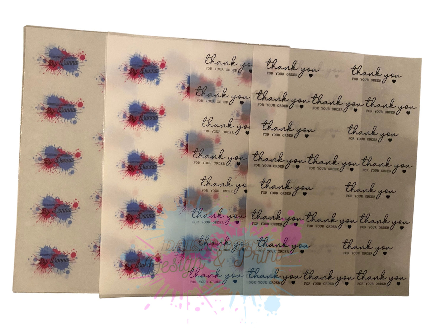 Logo Packing Vellum Paper