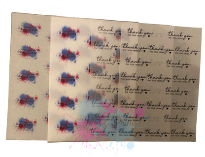 Logo Packing Vellum Paper